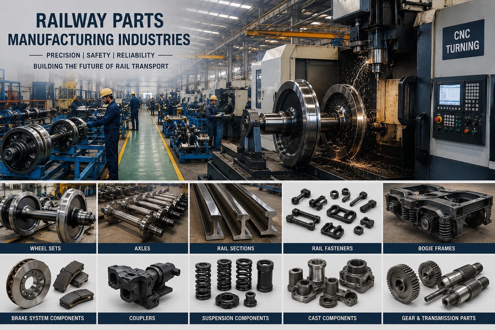 Railway Parts Manufacturing